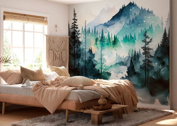 ایده‌های خلاقانه برای نقاشی دیوار اتاق خواب/ تصاویر