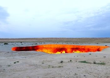 دروازه جهنم کجاست و چرا می‌سوزد؟