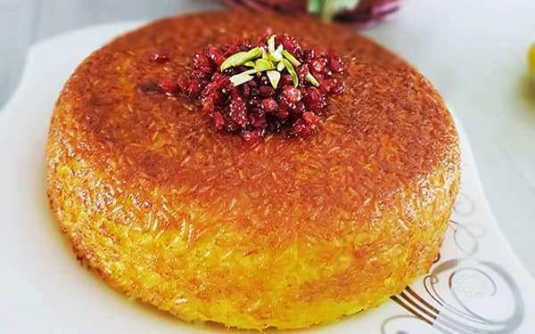 طرز تهیه ته چین مرغ با طعم و رنگ عالی