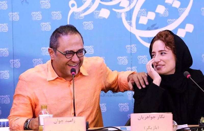 نگار جواهریان، رامبد جوان و جواد عزتی در یک قاب
