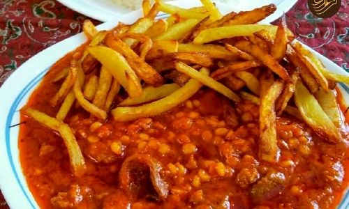 طرز تهیه خورش قیمه بدون گوشت
