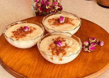 طرز تهیه فرنی با آرد برنج/ تصاویر