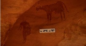 کشف سنگ‌نگاره‌هایی در بیابان که یادگار دورانی سرسبز در ۴ هزار سال پیش هستند