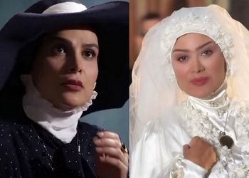 «طناز و طلا» در پشت صحنه سریال «سوجان»/ عکس