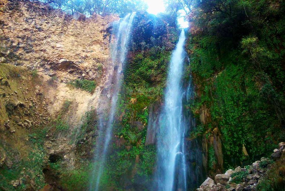 آبشار شیوند استان خوزستان در پاییز / ویدئو