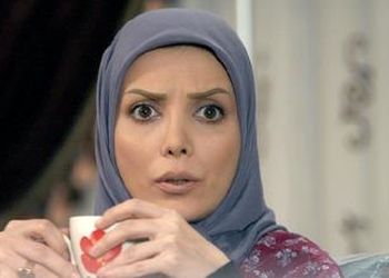 گریم تازه چهره رویا میرعلمی/ عکس